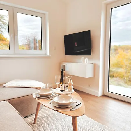 Eulennest Tiny House Mit Whirlpool Und Sauna Prázdninový dům