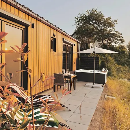 度假居 Tiny House Mit Whirlpool Und Sauna