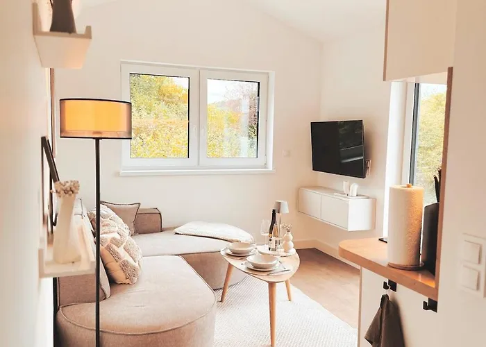 Eulennest Tiny House Mit Whirlpool Und Sauna *