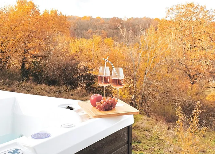 Eulennest Tiny House Mit Whirlpool Und Sauna 度假居 Bermel