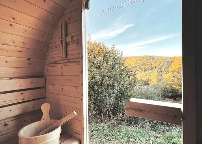 Eulennest Tiny House Mit Whirlpool Und Sauna *